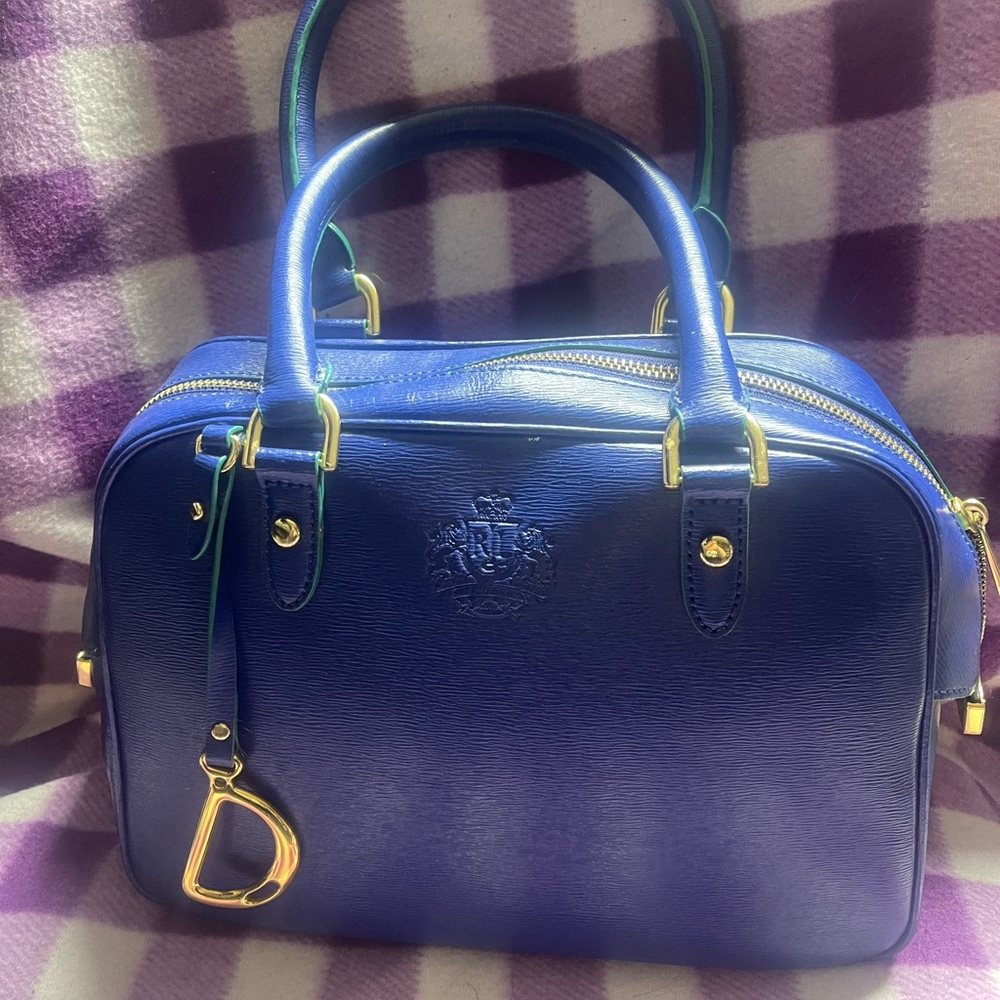 Lauren Ralph Lauren Sloan Street Dome Satchel Purse